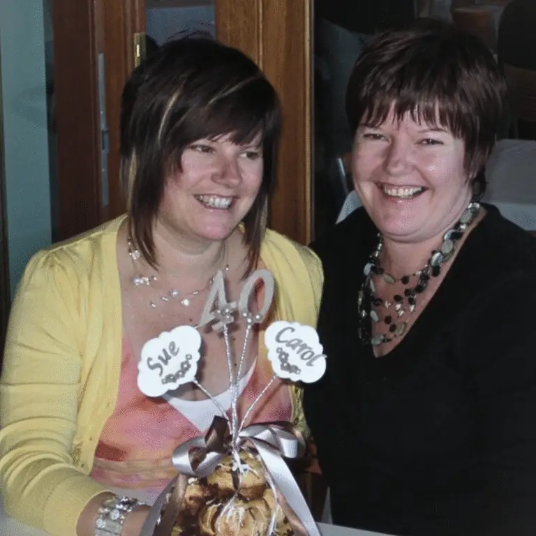 Carol and Sue, the twin sisters behind Absolute Business Support